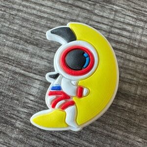 Astronaut on the Moon CROCS Jibbitz Shoe Charm 5/$20